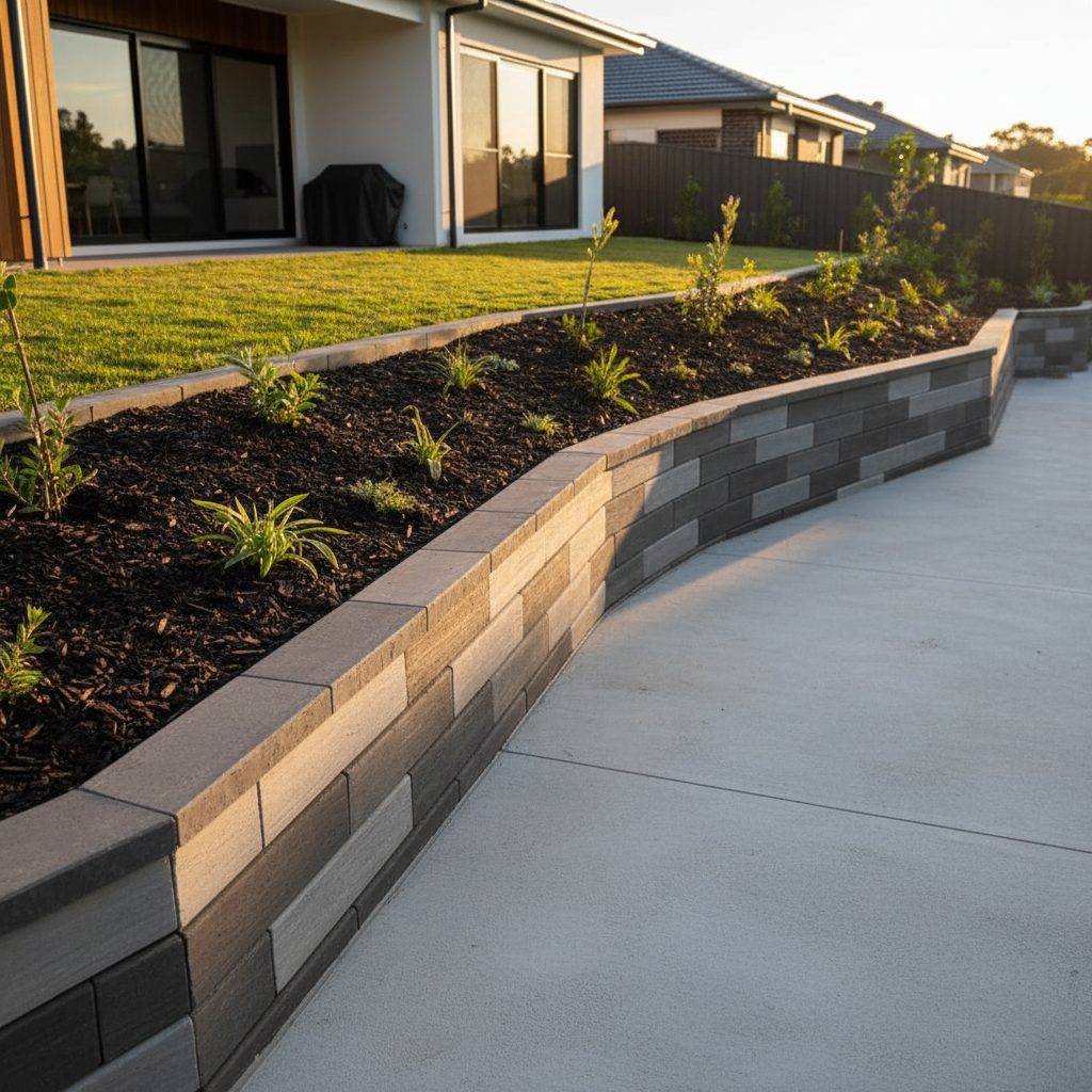 Composite Sleepers installed on a Brisbane site